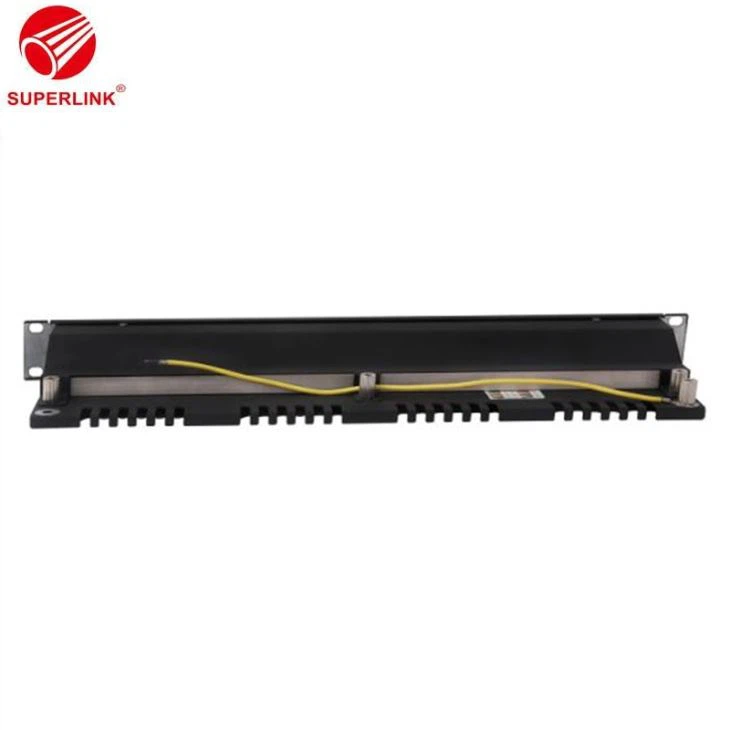 CAT6 24-port skjermet patchpanel